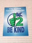 Vintage City Of Orem Courtesy Campaign Ok To Be Kind Card Bookmark