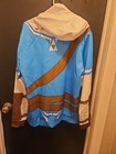 The Legend Of Zelda Link Botw Cosplay 3d Custom Full Zip Pocketed Hoodie Sz 1x