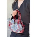  us Seller  Vivienne Westwood Plaid Cloth Bow Punk Purse Bag  ready Ship 