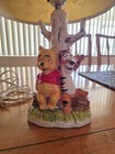 Vintage 1960 Walt Disney Winnie The Pooh Nursery Lamp With Original Lamp Shade
