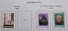 Luxembourg  - 1982 - Lot Of Stamps  On Album Page - Used    Mh