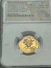 Byzantine Empire Constantine Iv Ad 668-685 Av Solidus Au Gold  4 5 Strike Ngc