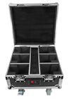Rockville Charging Charge Case For  6  Chauvet Ezwedge Tri Led Par Wash Lights
