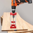 Portable Woodworking Drill Locator Adjustable Hole Punch Template Guide Tool