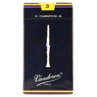Vandoren Bb Clarinet Traditional Reeds  Strength 3  10-pack