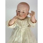 Antique Gebruder Heubach 12  Baby Boy Doll     With Bisque Head   Composition Body