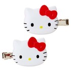 Sanrio Hello Kitty Bangs Clip Accessory Hairpin Red  2 Pack  40mm X 55mm 