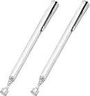 2x 4 5  Telescopic Magnet Pick-up Pen Tool Extend 18  Long Stainless Steel 