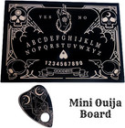 Spirit Calling Black Mini Design Oui Board Game For Spirit Hunt With Planchette 