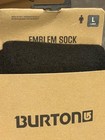 Burton Emblem Ski Snowboard Socks Size L