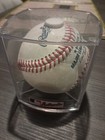 Rawlings Official Game Ball Of Major League Baseball In Display Case