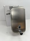Commercial Soap Dispenser Wall Mount Stainless Steel Manual Liquid Pump Rust-pro