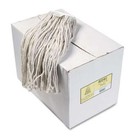 Boardwalk Premium Cut-end Wet Mop Heads  Cotton  24oz  White  12 carton