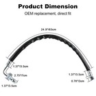 Power Steering Pressure Hose Compatible With Nissan Altima L4 2 5l 2007 2008    