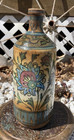 Middle Eastern Qajar Persian Iznik Pottery Vase Jar Estate Item