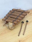 Vintage African Handmade Wooden Balafon Xylophone Percussion Instrument
