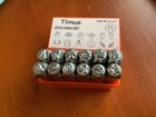 Tlimus 12 Piece Metal Stamping Kit Stamp Punch Set 6mm 1 4  Angel Symbols Mystic