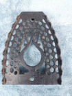 Antique Sad Iron W  2 Vintage Cast Iron Trivets Bless   Drake   Enterprise