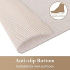 Shower Mat Bathtub Mat Non-slip  Soft Tub Mat With Drain  Pvc Loofah Bath Mat