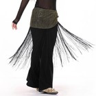 Belly Dance Costume Tribal Tassel Hip Scarf Wrap Belt Skirt Fringes Waist Skirt