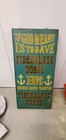 Man Cave Decor George Nathan Sign Decor Boating Decor 1970s Wood Boats 