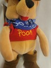 The Disney Store Parks Cowboy Pooh 8    Mini Bean Bag Plush  Winnie The Pooh  Nwt