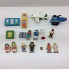 Wooden Train 9 Person People Lot Building Plane Sign Brio Compatible
