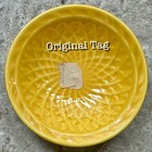 New Vintage Unused 4 Pc Harlequin Basket Weave Nut Bowls Dishes  1 Original Tag 