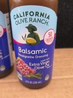 2 X California Olive Ranch Balsamic Vinaigrette Dressing 8 Oz 