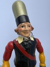 Rca Radiotron Advertising Wooden Toy Articulated Figure 1920s-30s Rare
