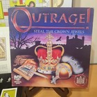 Outrage Vintage Board Game Steal The Crown Jewels 1992 Imperial Read Description
