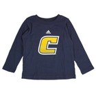 Chattanooga Mocs Adidas Ncaa Toddler Navy Blue  sideline Post  Ls T-shirt