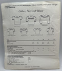 Chery Williams Heirloom Patterns Collars Sleeves And Blouse Size L 7-14 Uncut