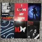 Vintage Broadway Playbill Lot Of 6     West Side Story  M  Butterfly  Cyrano