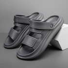Mens Summer Slides Breathable Beach Sandals Flip Flops Mouth Slippers Soft Us 11