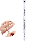 2-pack Ring Sizer Measure Tool Gauge Plastic Finger Sizing Finder Reusable 1-17