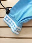 Nice 3xl Light Blue Cotton Native American Indian Choctaw Diamond Ribbon Shirt