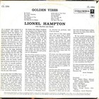 Lionel Hampton     Golden Vibes Lp 1959 High Fidelity Columbia Jazz 33 Rpm