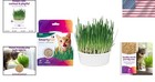 Nutritious Sweet Greens All-in-one Cat Grass Kit - Digestion   Breath Benefits