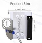 45 Degree Tile Chamfering Tool  Angle Grinder Stand For 45   Silver 