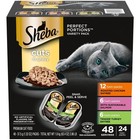 2 Pack Sheba Perfect Portions Cuts In Gravy Variety Pack Wet Cat Food