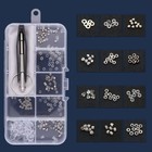Eyeglass Glasses Repair Kit Screws Nuts Washers Tweezer Sunglasses Watch Fixing