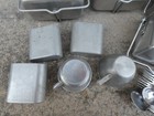 1940 s Lot 5 French Army Mess Kit M35 M52 Set Fork And Spoon   Cup