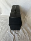 Aladdin Black Plastic 70-80s Working Mans Lunch Box   Thermos Vintage Usa
