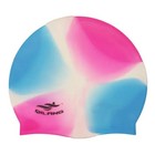Silicone Swimming Cap Solid Color Long Hair Clean Swim Pool For Adult Men Women