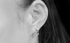 Gigor Heartition Hoop Earring  left  Single  925 Silver