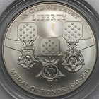 2011 S Medal Of Honor Commemorative Silver Dollar Pcgs Ms-70