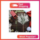 Ygbridge Artificial Green Pine Needles Branches  50 Pcs Small Pine Twigs Stems P