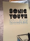 Original Sonic Youth Tour Concert Poster Gasoline Can 2009 Atlanta Georgia