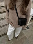 Women Elegant Solid O Neck Sweater Loose Casual Long Sleeve Knitted Pullo